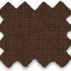 Spectrum Coffee vinyl upholstery fabric swatch in rich brown color