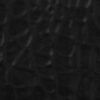 Close-up of croc-textured Midnight Black upholstery vinyl fabric