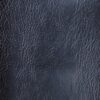 Coal vinyl upholstery fabric swatch in dark charcoal gray color