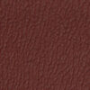 Cordovan vinyl upholstery fabric swatch in rich burgundy-brown color