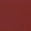Paprika vinyl upholstery fabric swatch in deep red-orange color