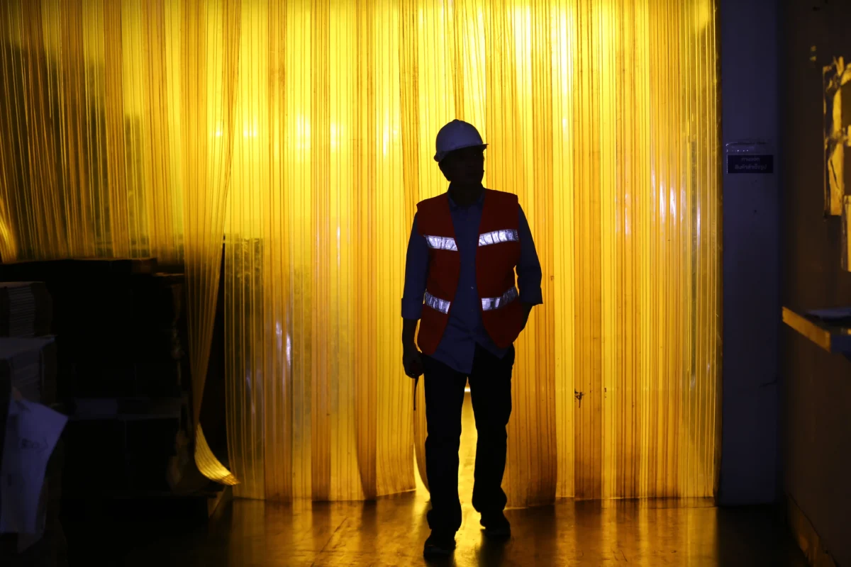 Industrial Curtain and Divider Vinyl